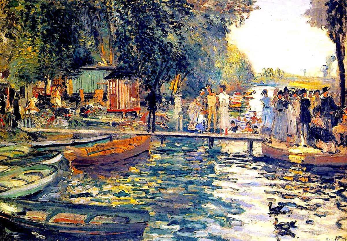 renoir grenouillere painting