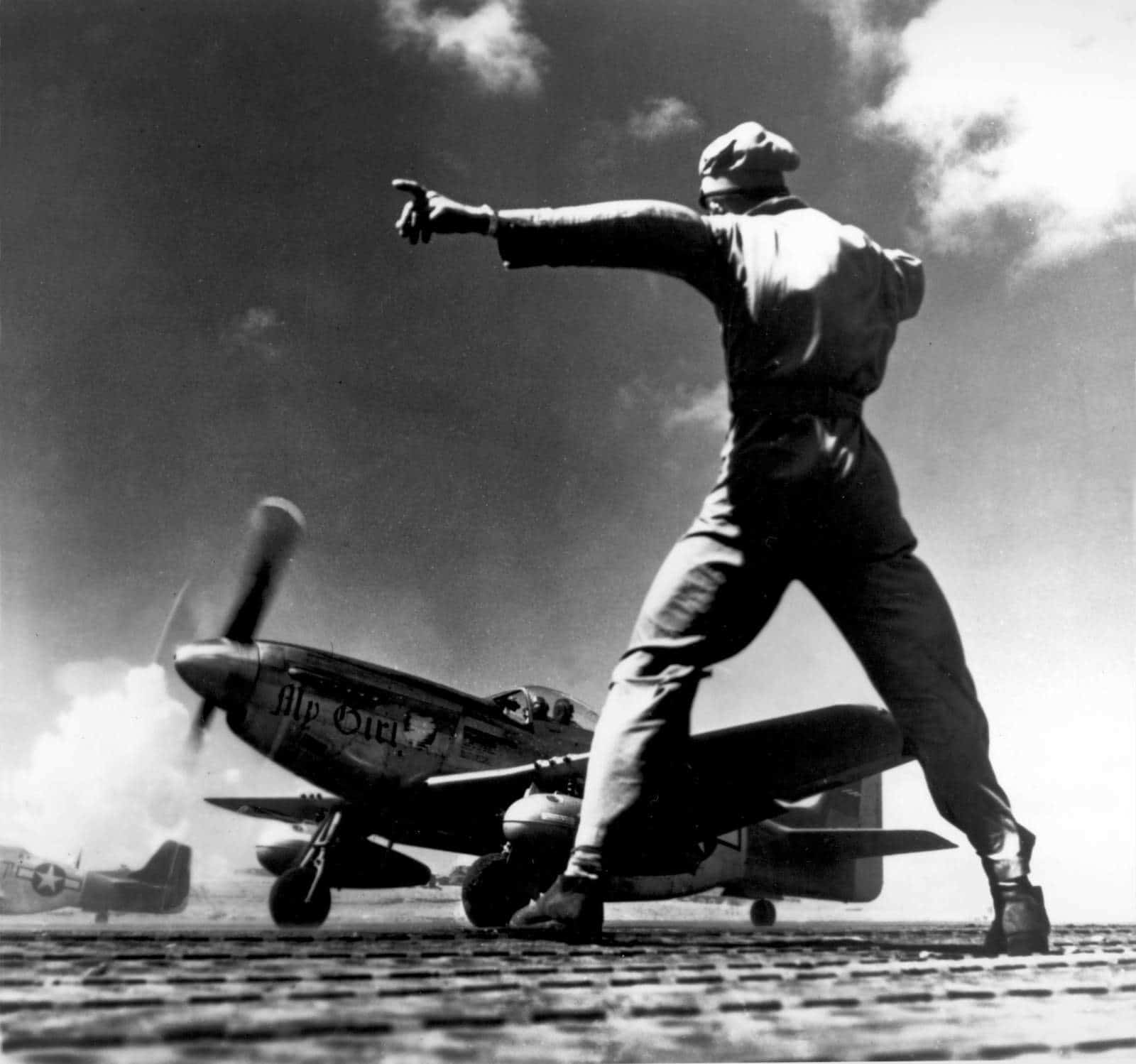 P-51 on Iwo Jima Source: U.S. Airforce