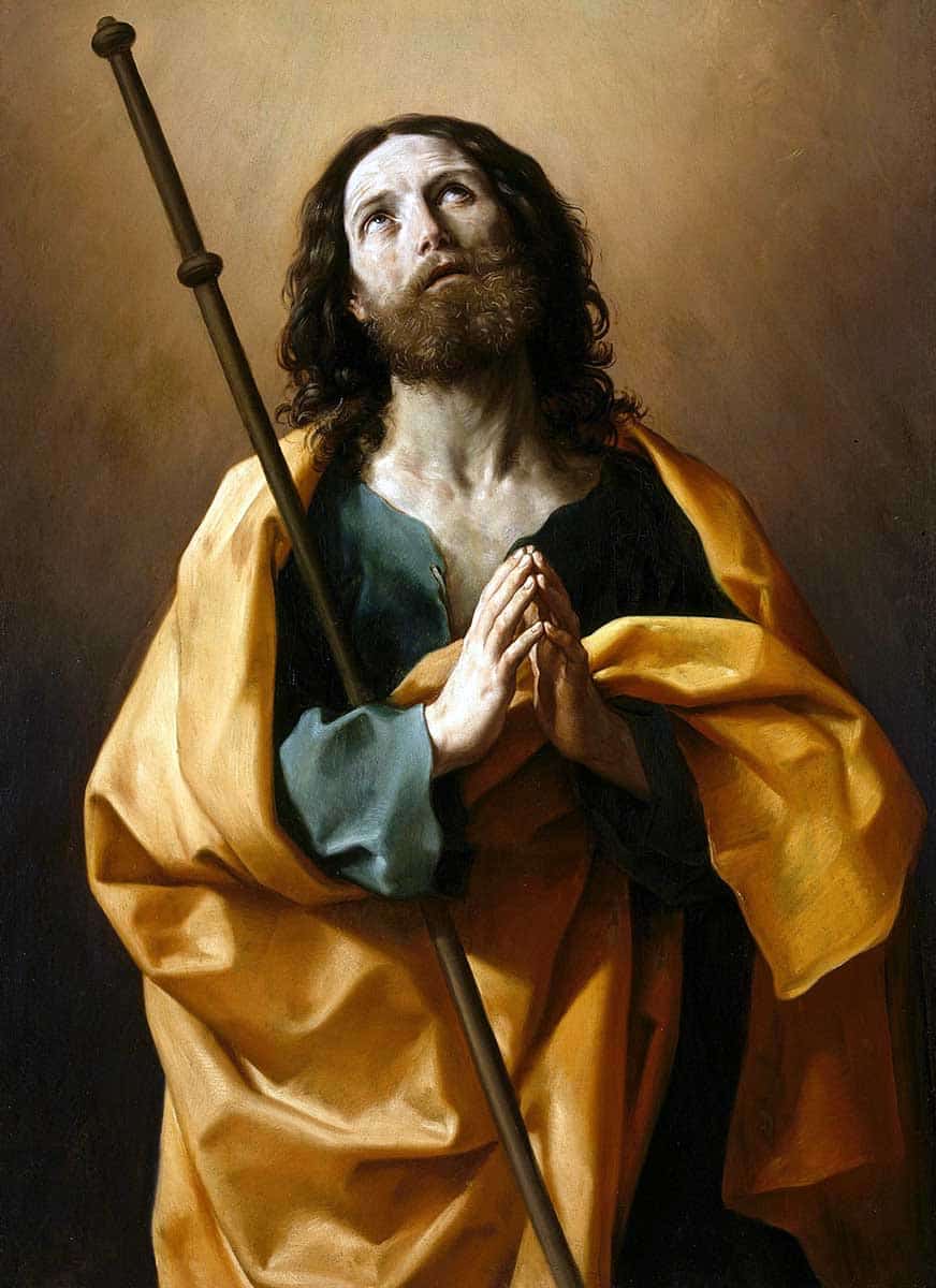 Saint James the Greater by Guido Reni, 1575. Source: Wikimedia Commons