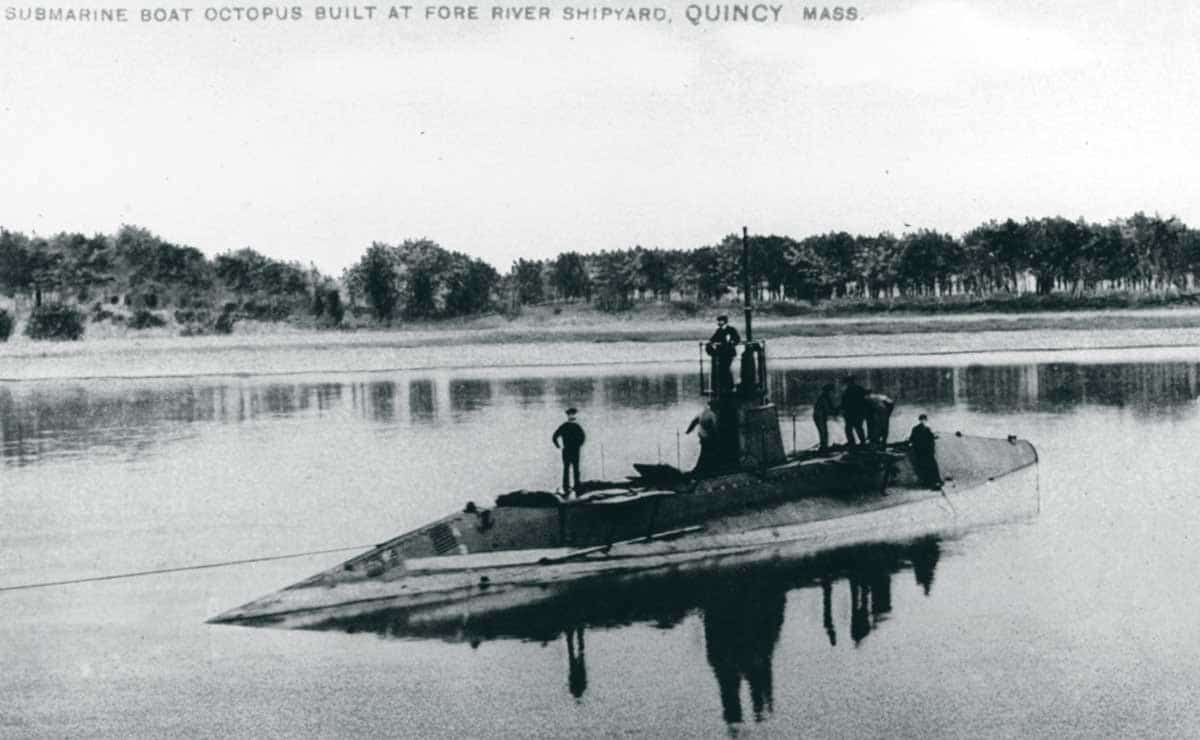 U.S.S. Octopus 1906 Source: Thomas Crane Library