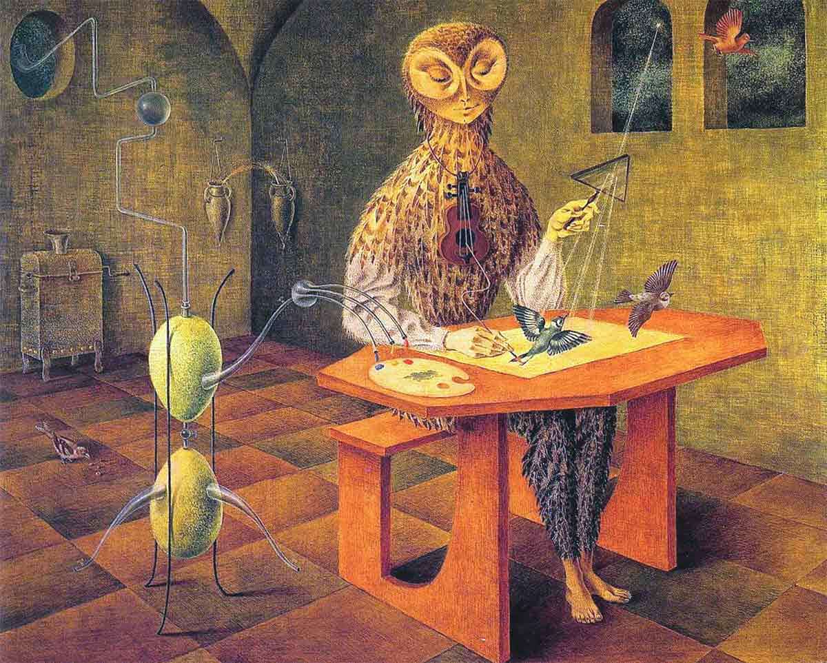 varo birds painting