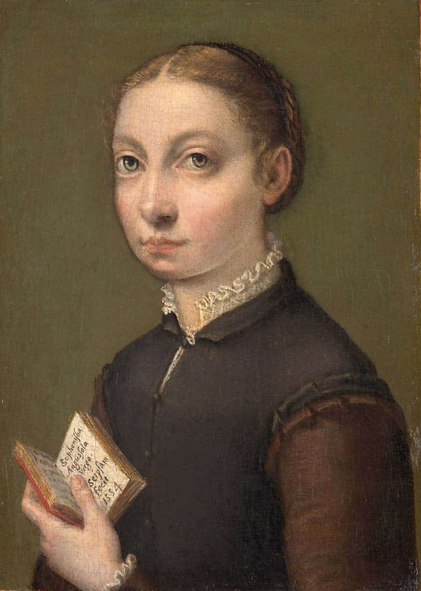 anguissola self portrait