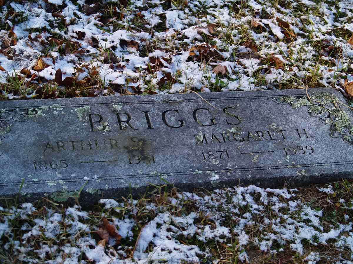 arthur briggs grave