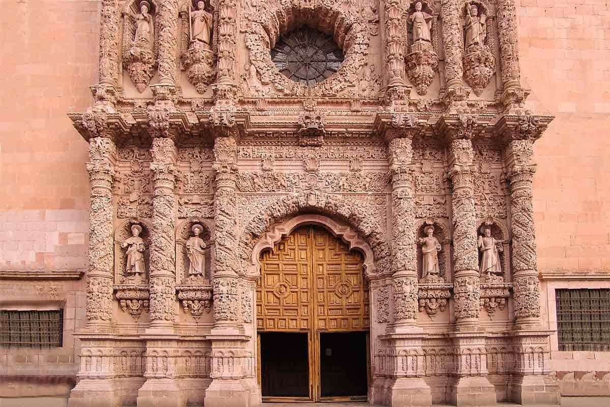 baroque cathedral zacatecas mexico