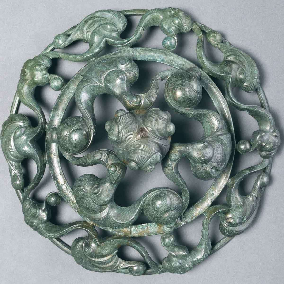 celtic art dragon dome