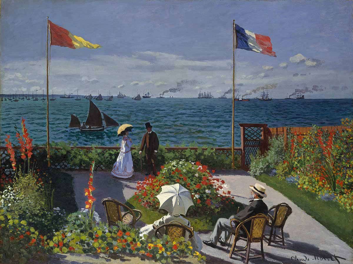 garden sainte adresse claude monet