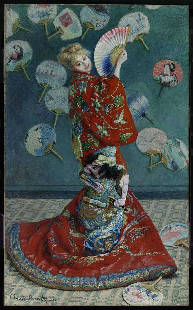 la japonaise claude monet