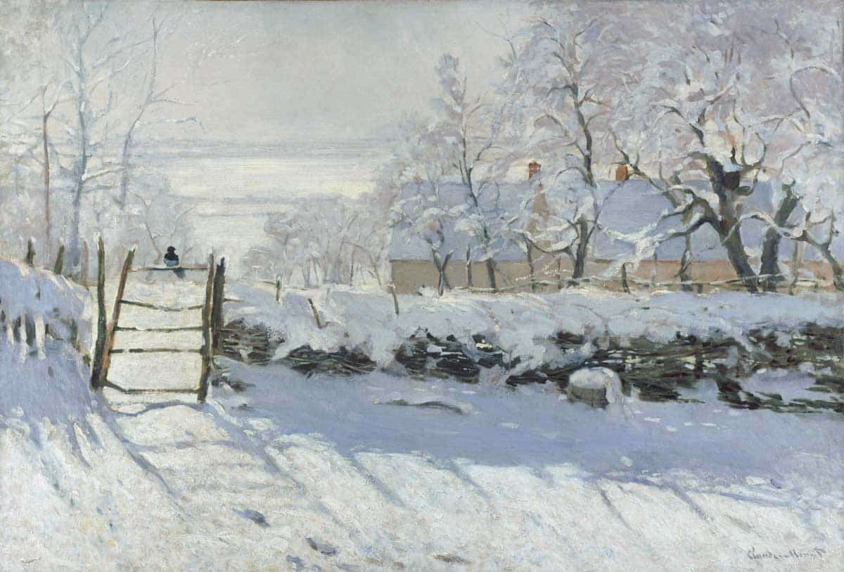 magpie claude monet