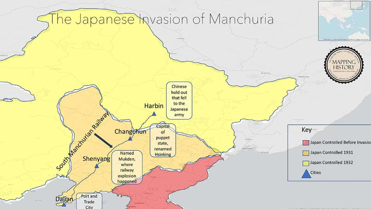 Manchuria Invasion Source: Rochester University