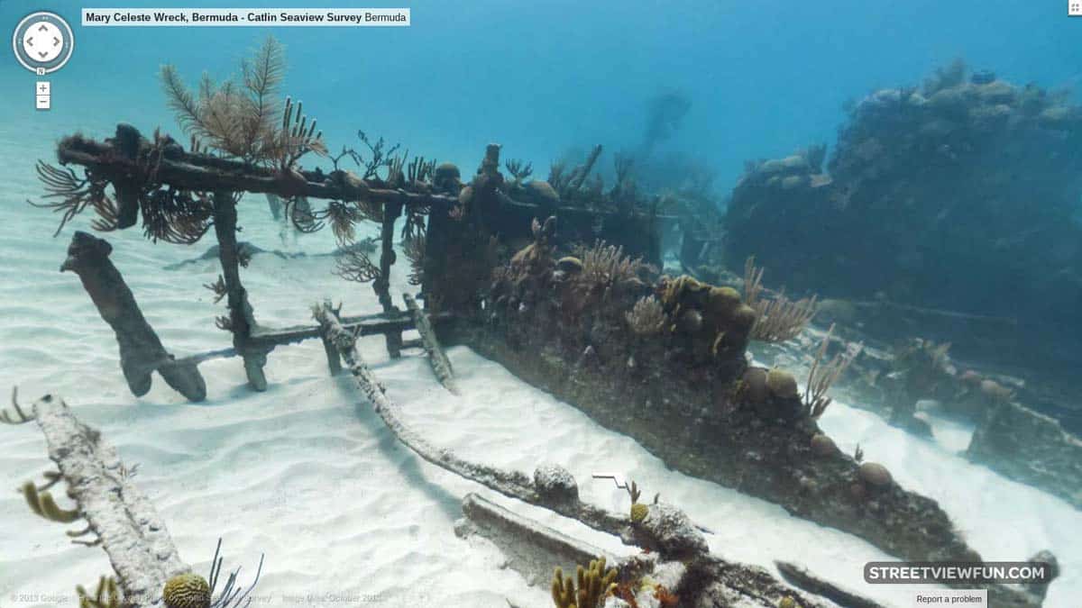 mary celeste wreckage