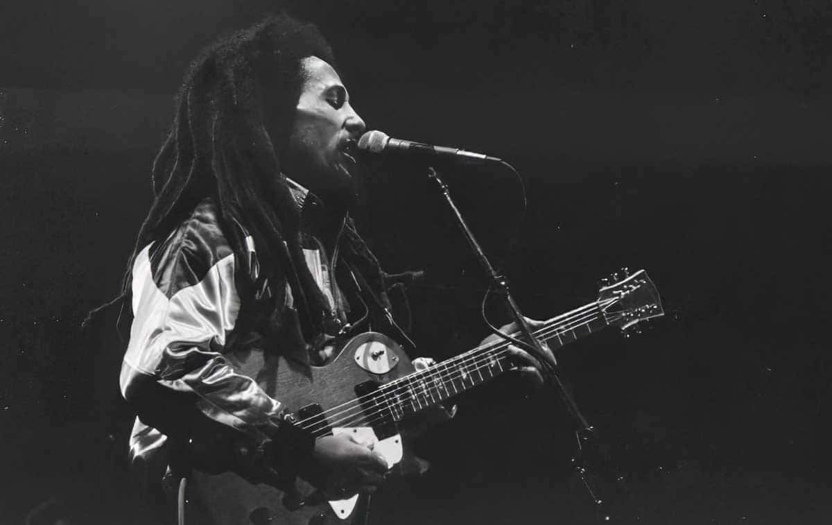 Bob Marley takes to the stage in Zürich, Switzerland, May 1980, Source: Wikimedia Commons