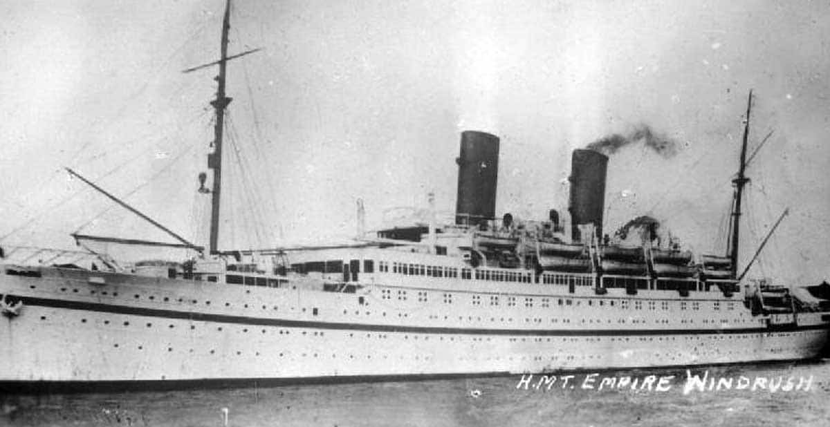 HMT Empire Windrush ship photo