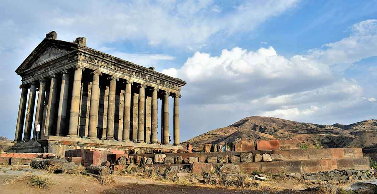 garni roman temple armenia