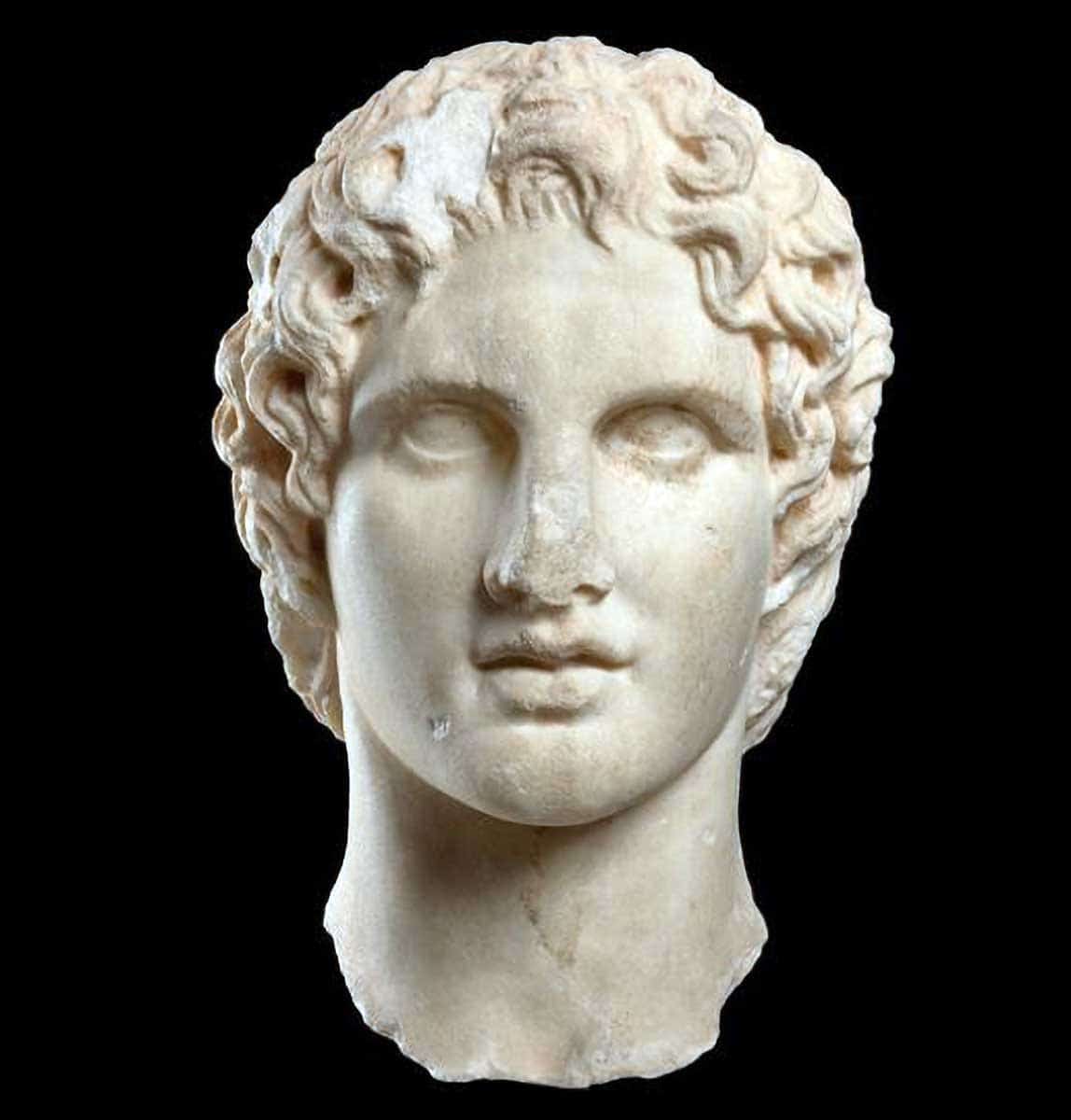 head of alexander great