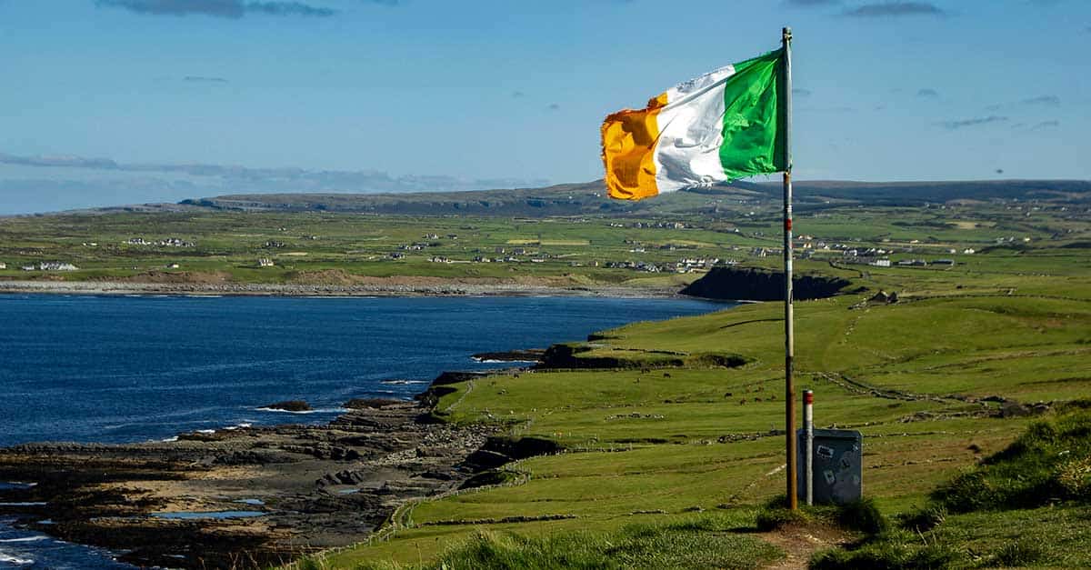 irish flag photo