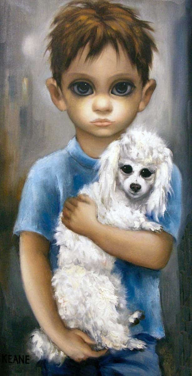 keane no dogs painting