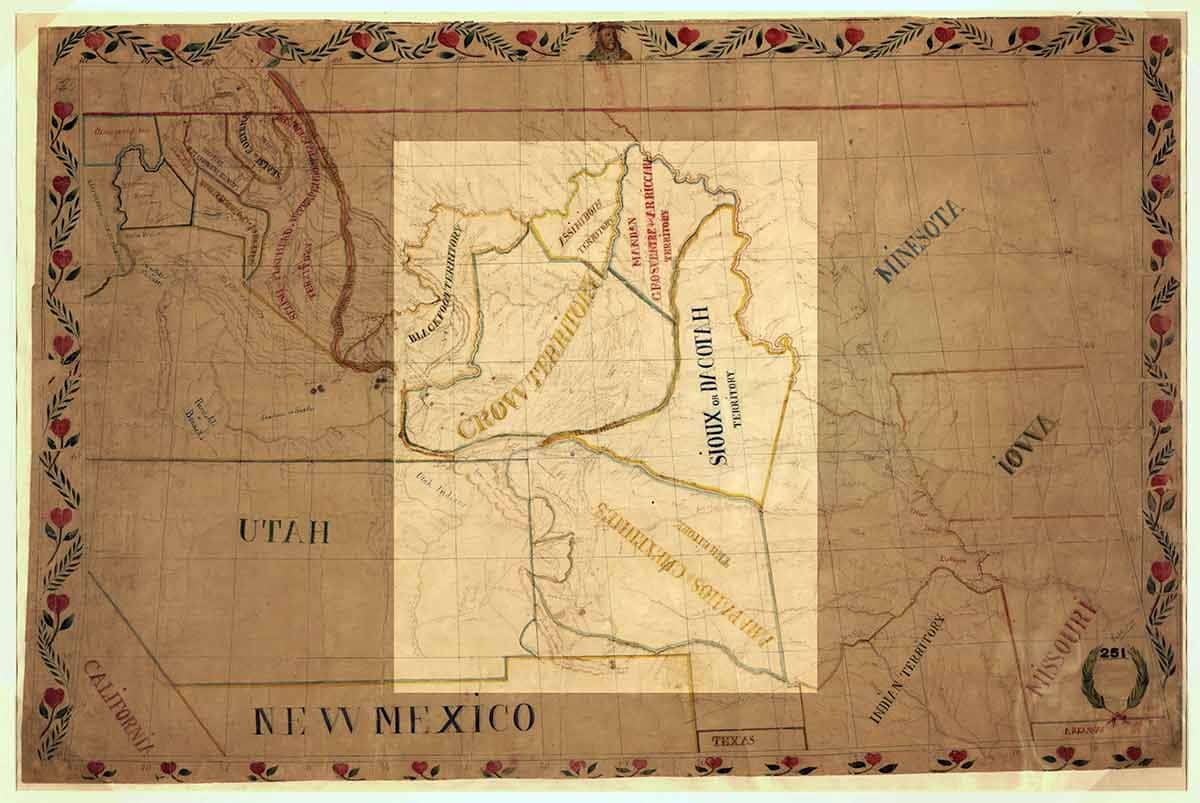 map fort laramie