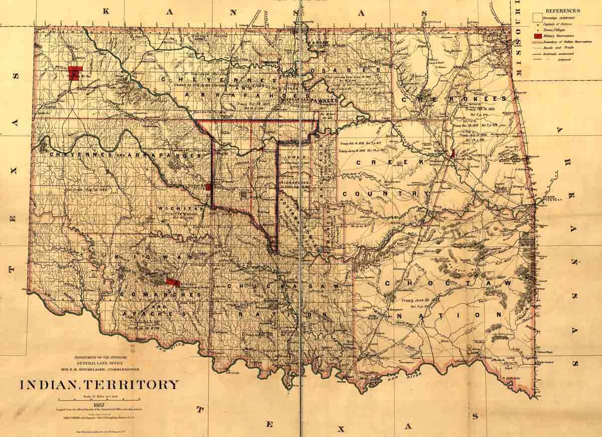 map indian territory