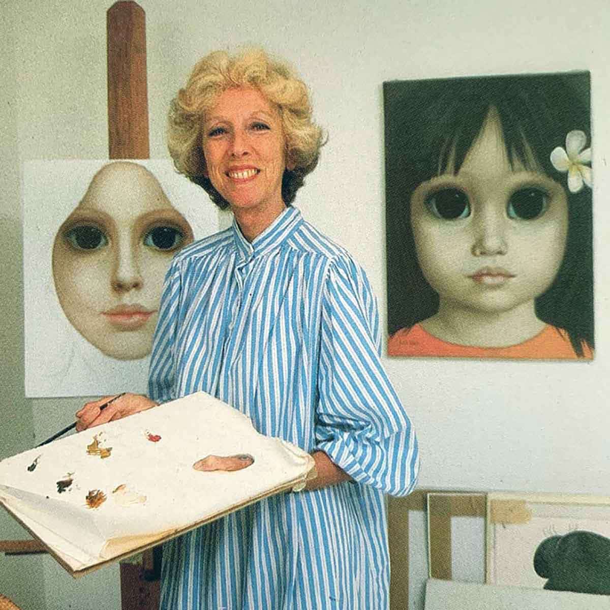 margaret keane studio photo