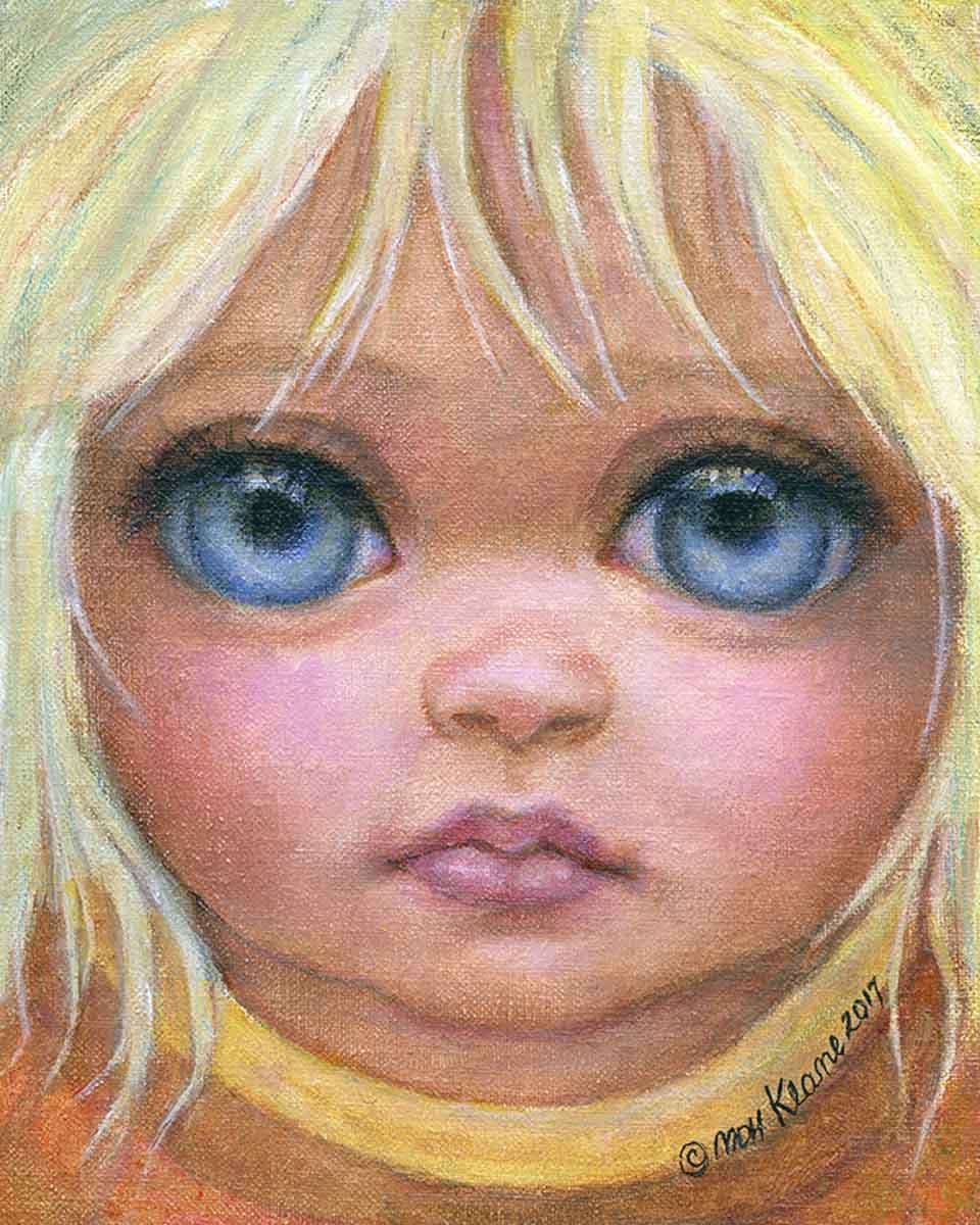 margaret keane worried painting