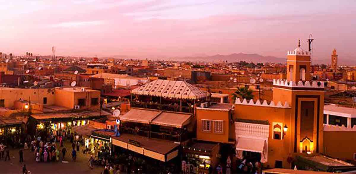 marrakech north africa red city