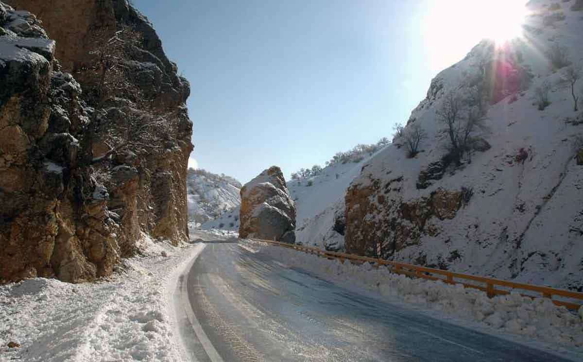 narrowest point persian gates