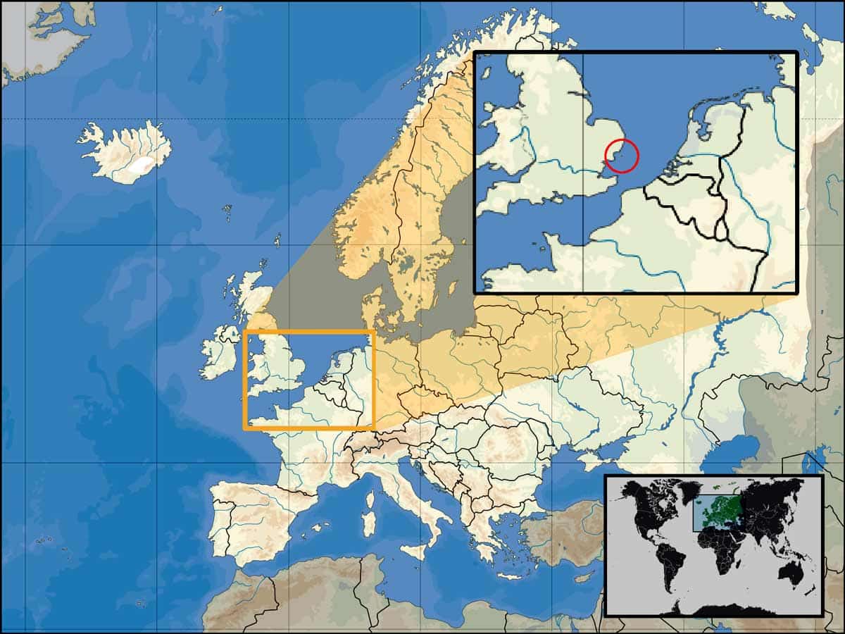 prncipality sealand map