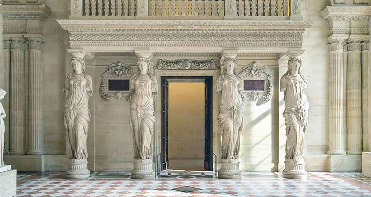 salle des caryatides louvre