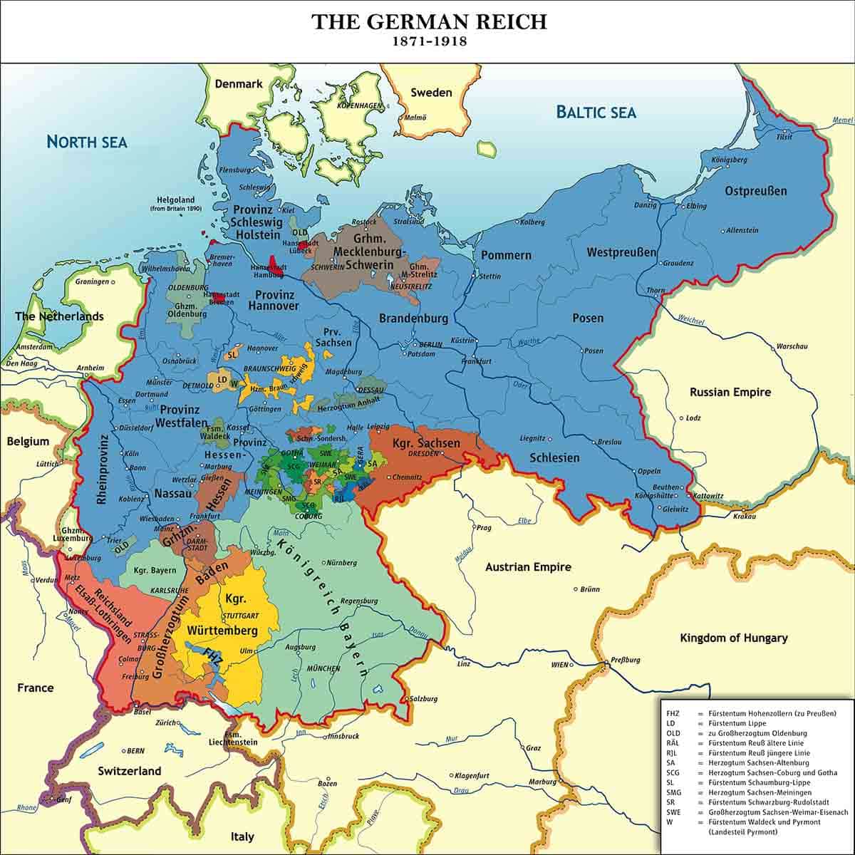 second reich map