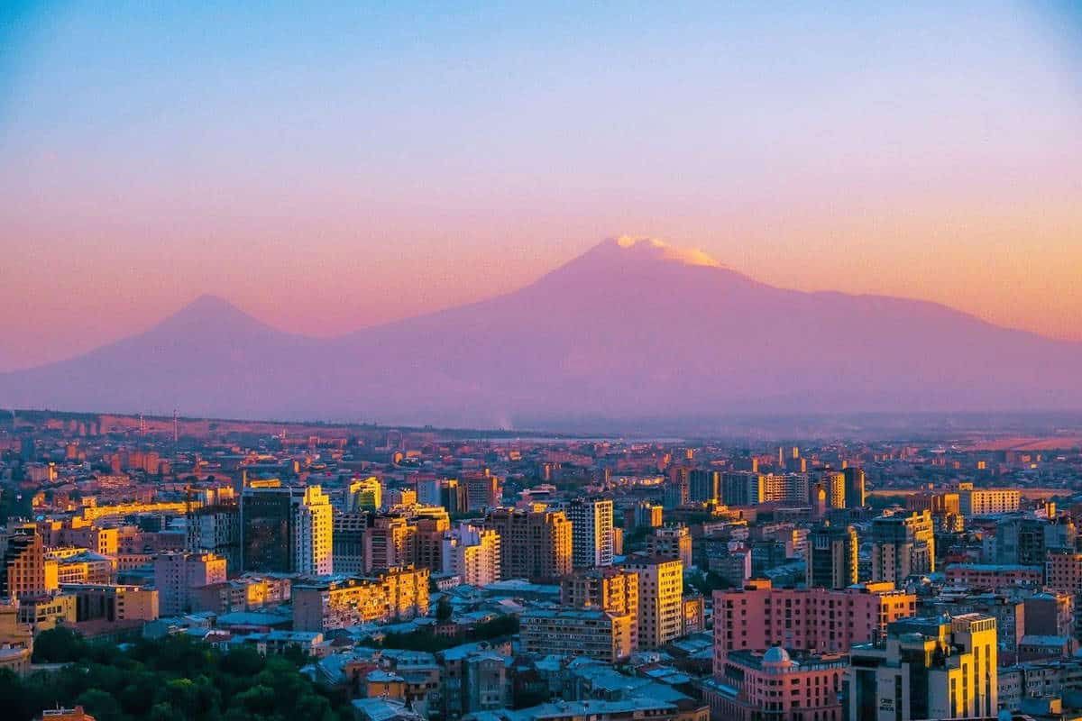 yerevan skyline