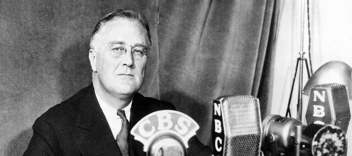 fdr radio news 1930s