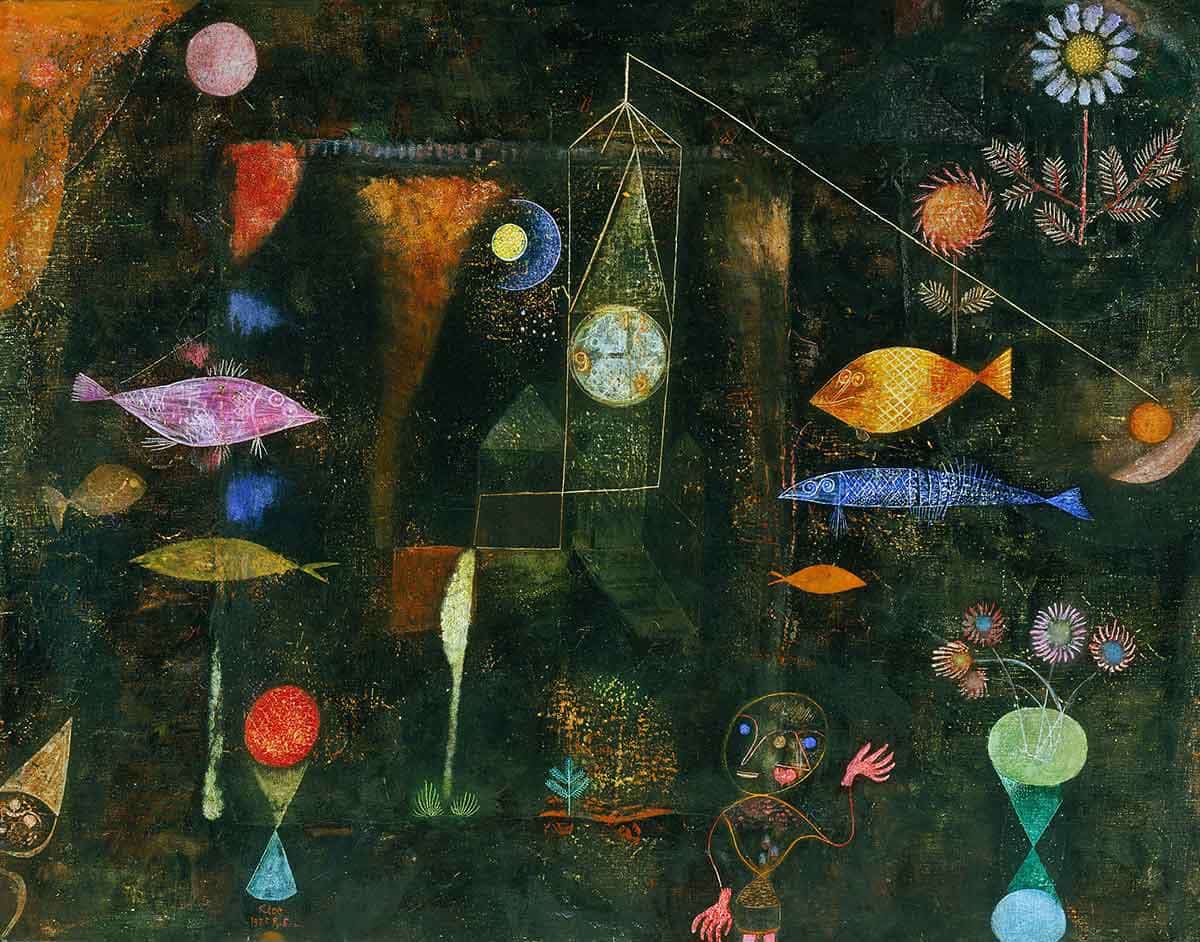 klee fish magic painting