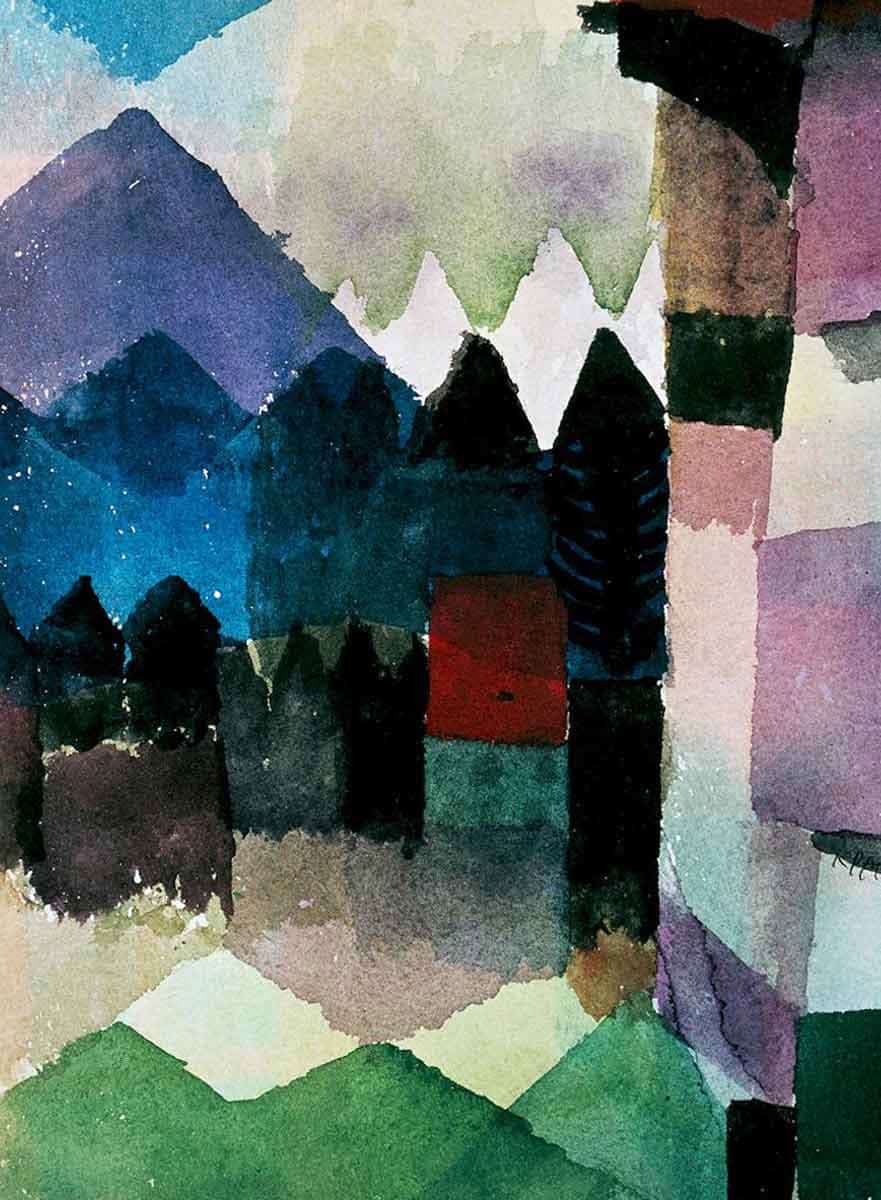 klee garden painting