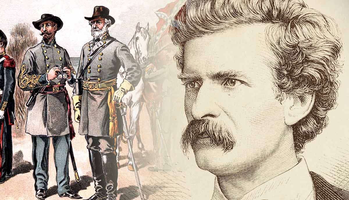 mark twain civil war confederate