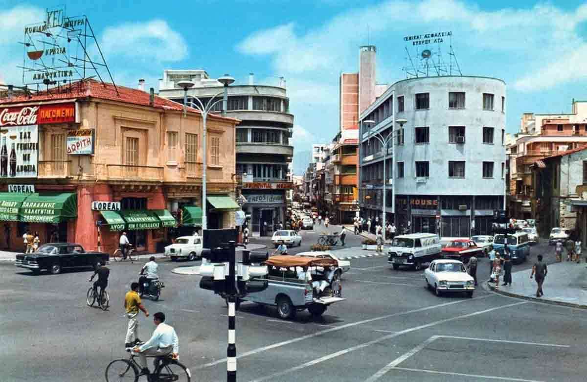 Nicosia, Cyprus, 1970s. Source: pinterest