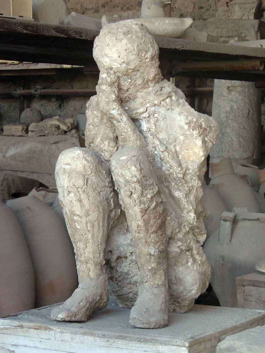 pompeii plaster cast victim