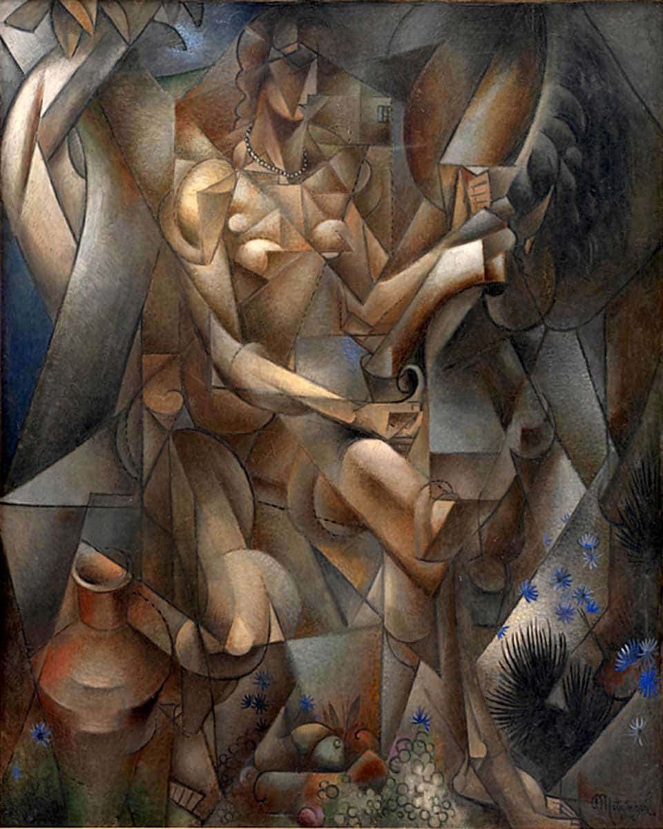 woman on horse jean metzinger