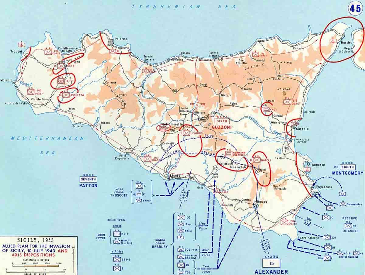 Allied Sicily Landings 