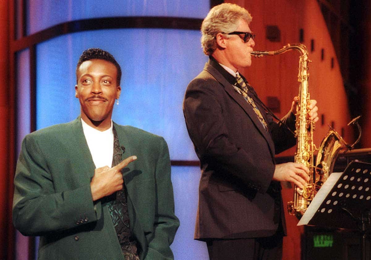 clinton saxophone arsenio hall show