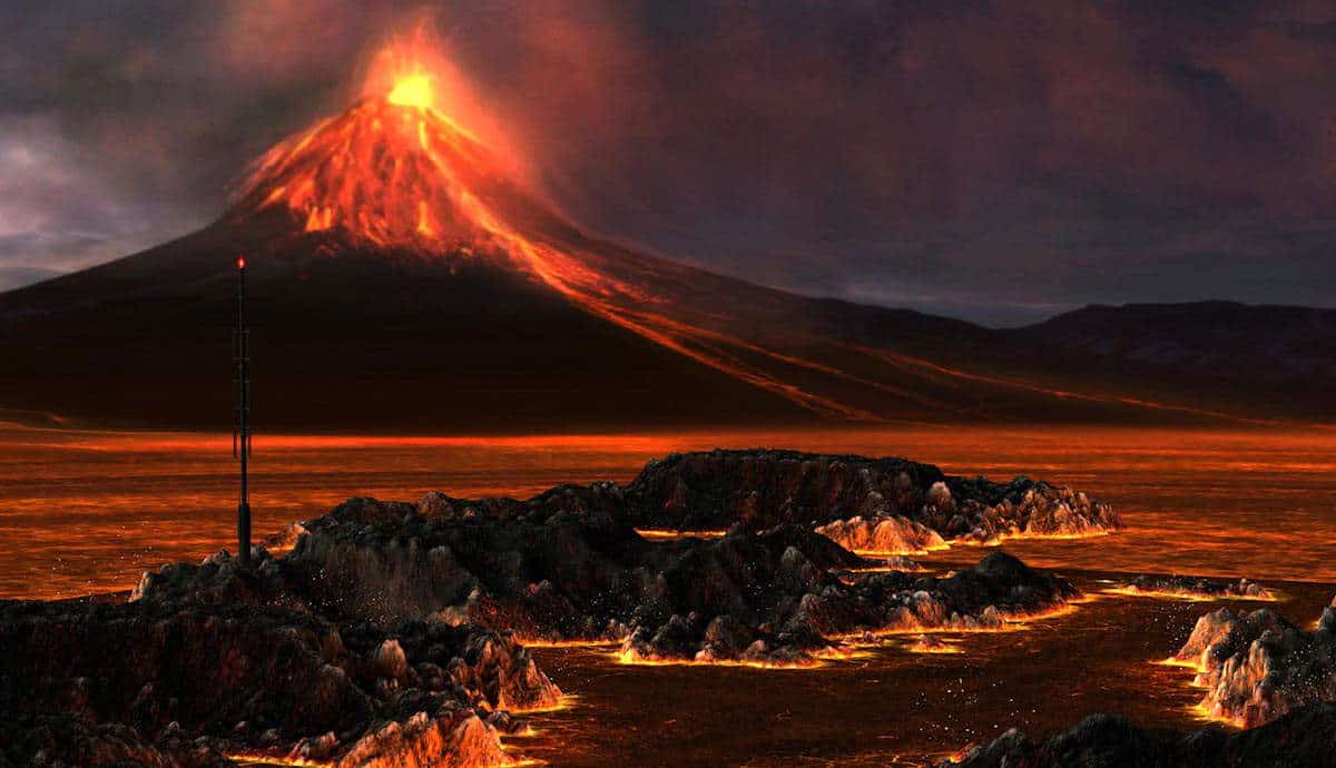 eruption mt tambora