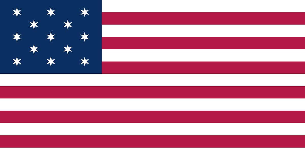 flag United States Francis Hopkinson