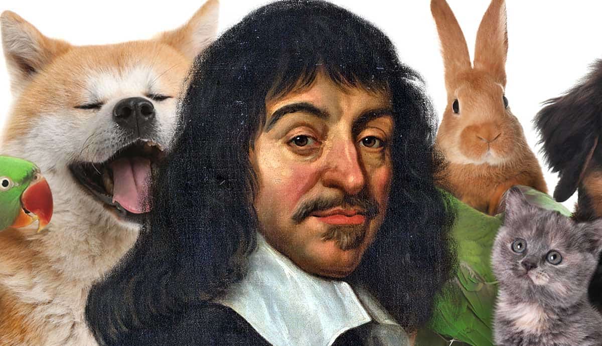 how did descartes view animals