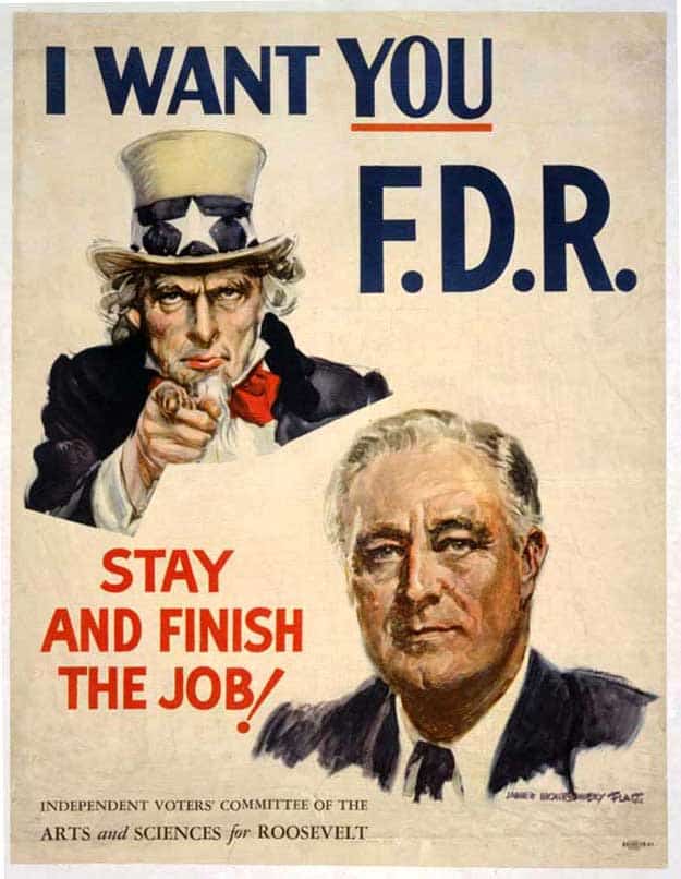 uncle sam fdr poster