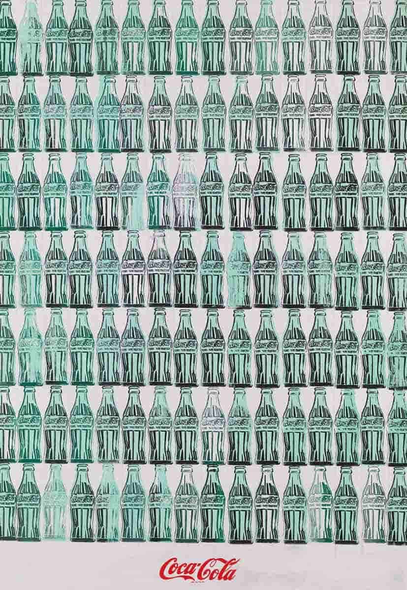 andy warhol coca cola bottles