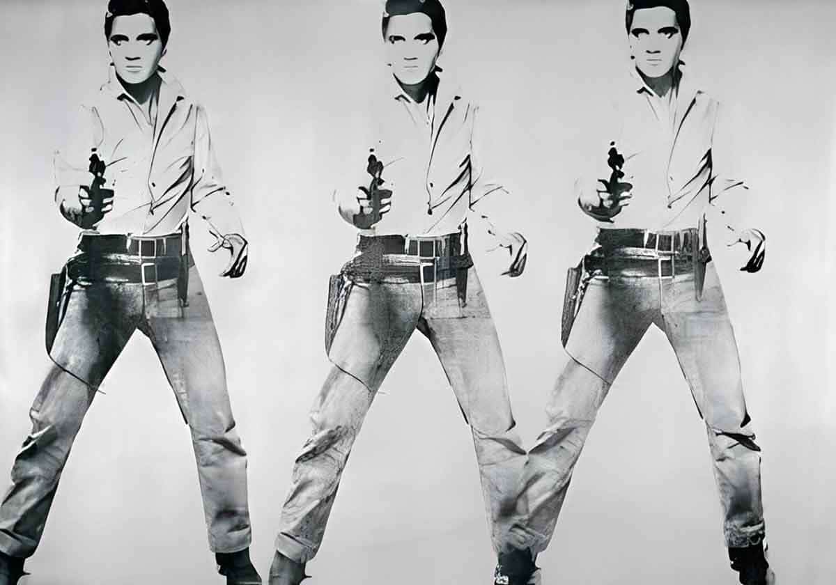 andy warhol triple elvis