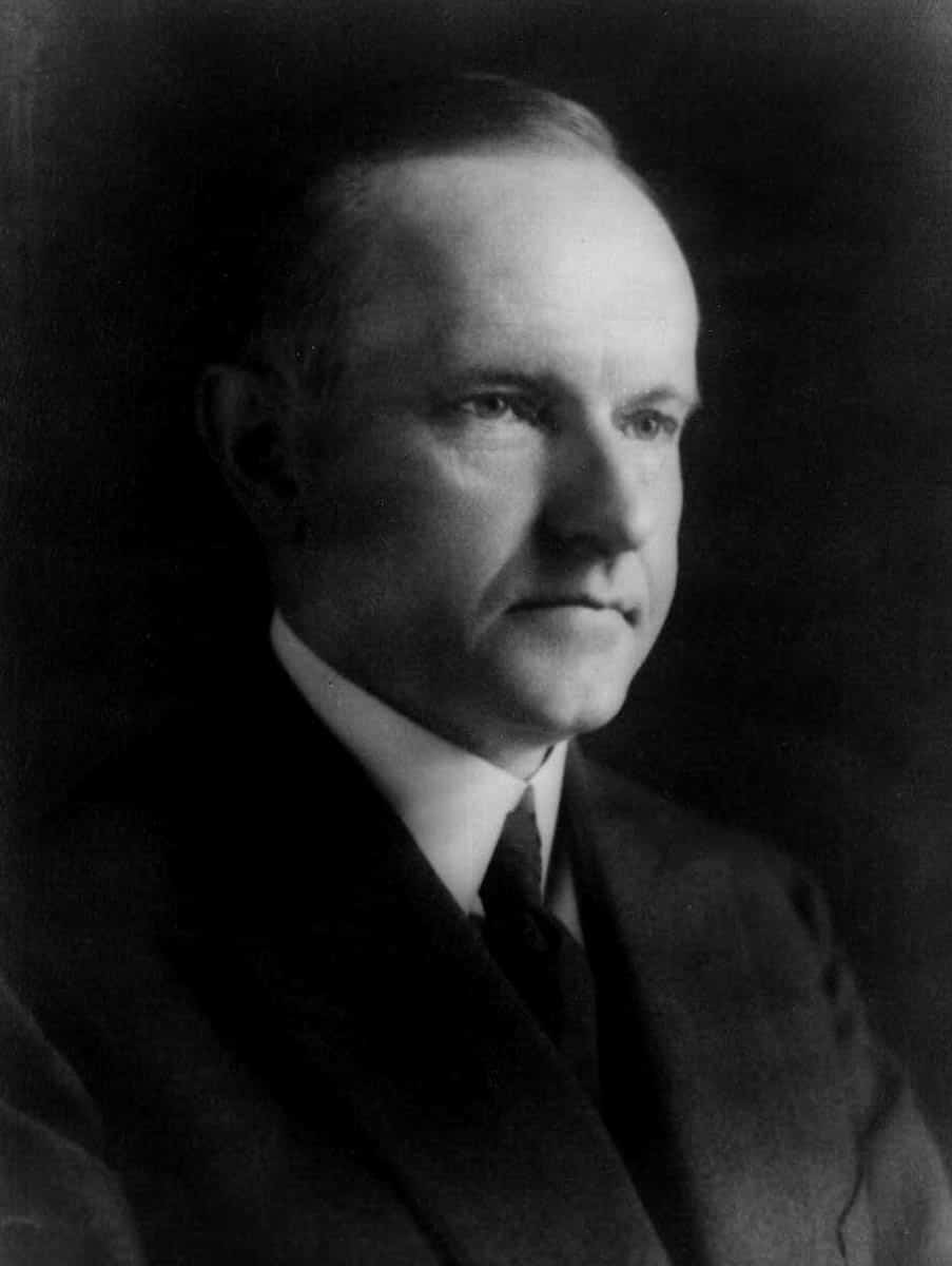 calvin coolidge portrait