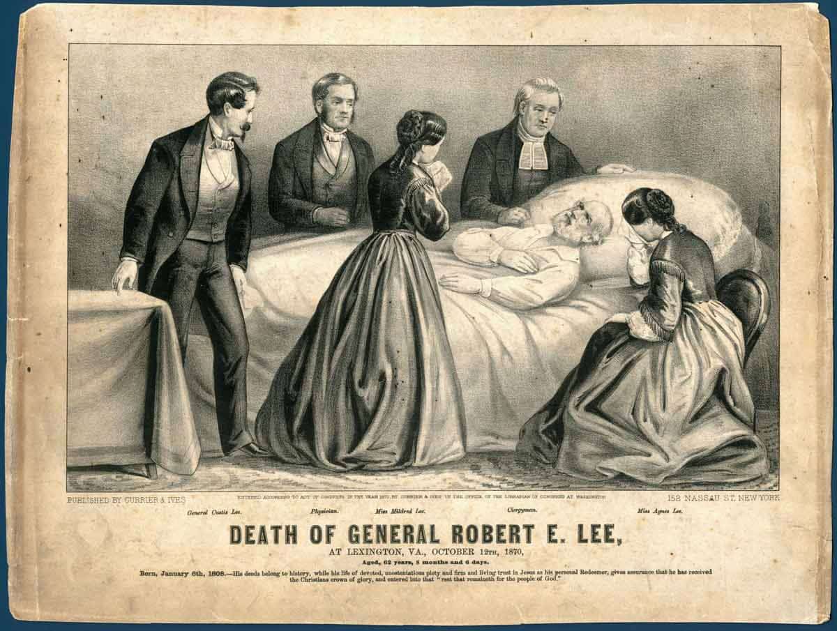 death of robert e lee