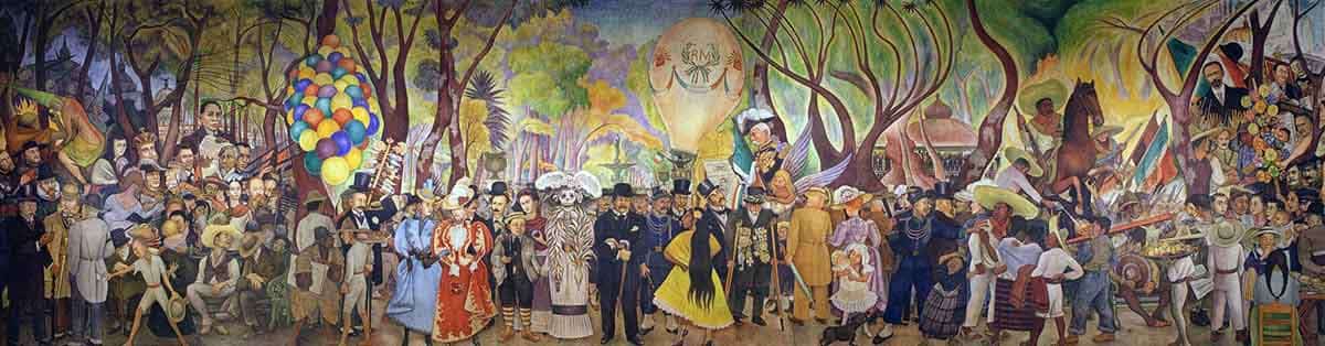 diego rivera dream painting