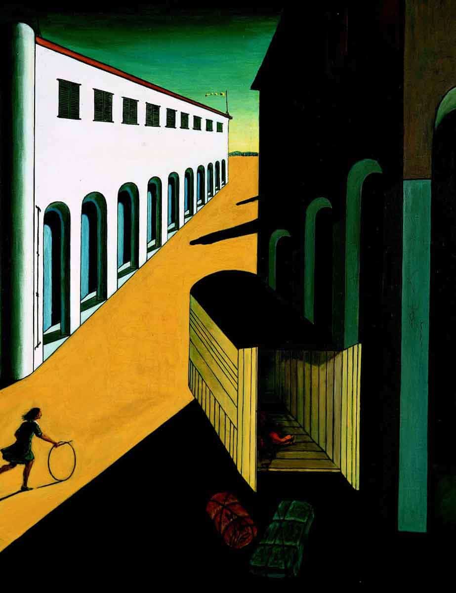 giorgio de chirico melancholy painting