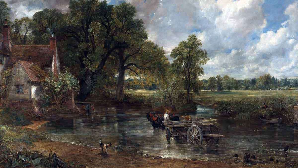 john constable hay wain painting